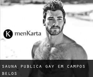 Sauna Pública Gay em Campos Belos